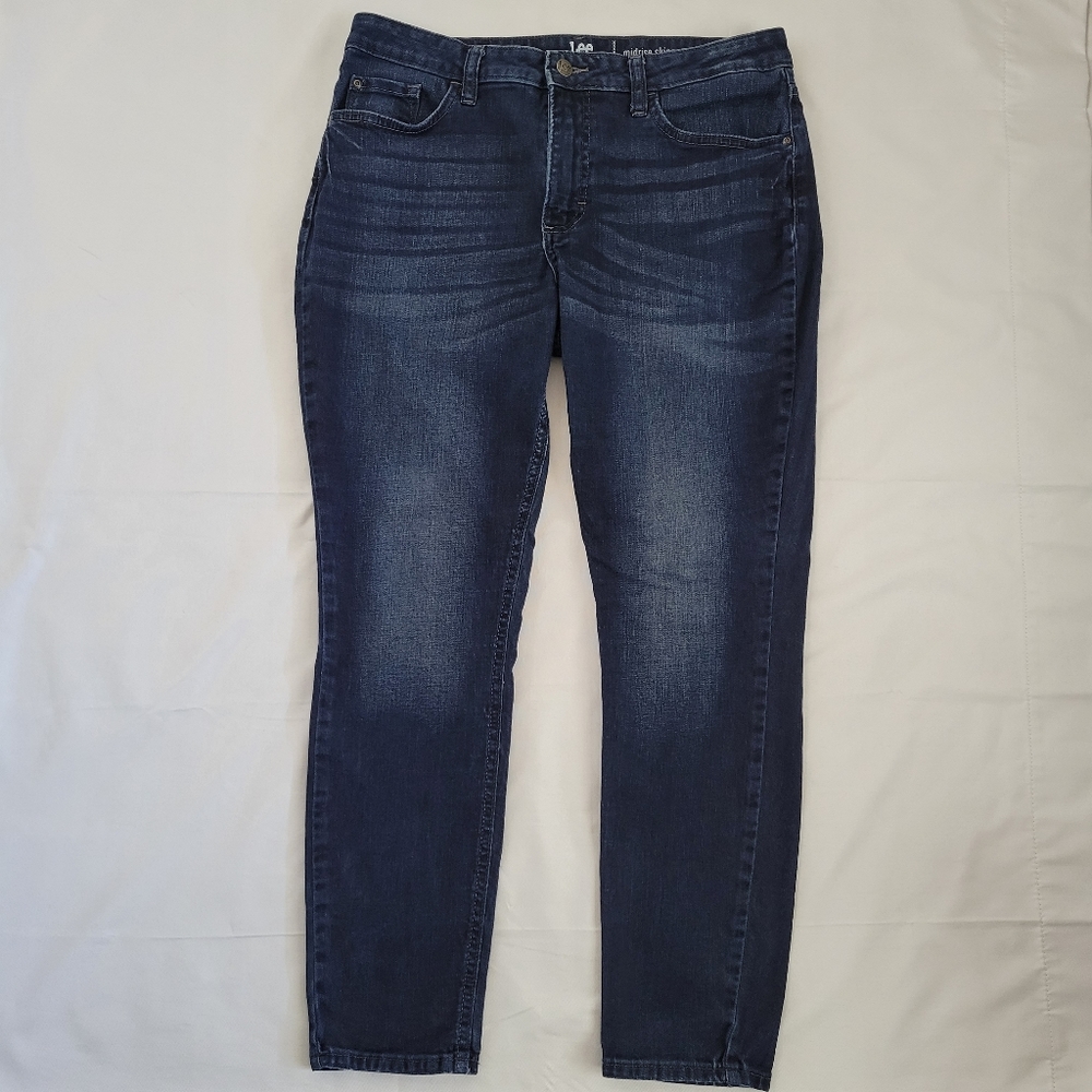 Women's Midrise Skinny Leg Jeans Size 14M
